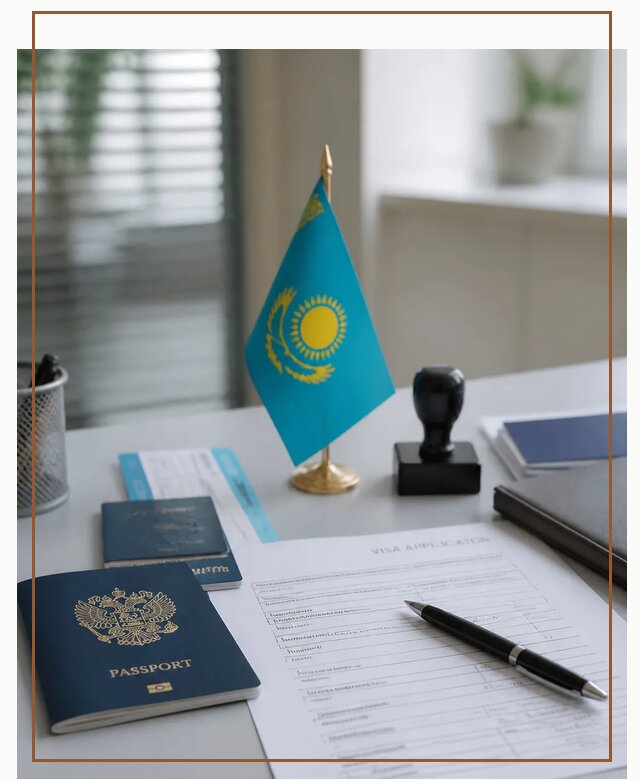 Оформление визы в Казахстан для поездки и работы в Мелеузе