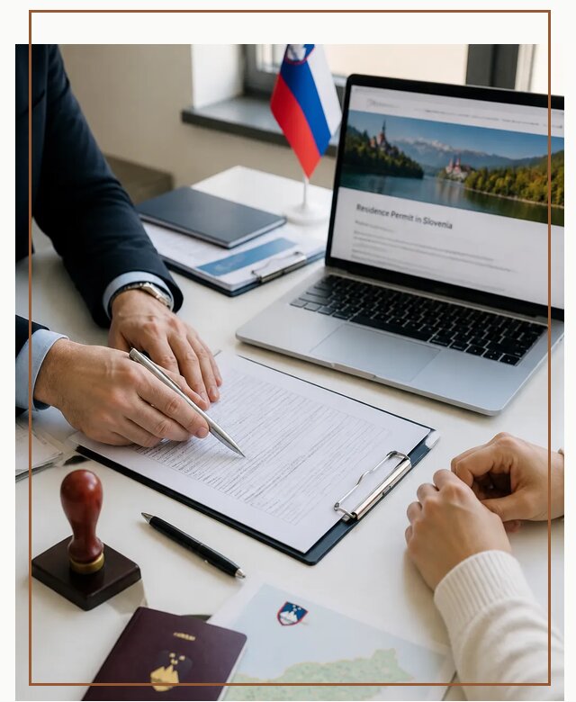 Оформление вида на жительство в Словении под ключ в Мелеузе